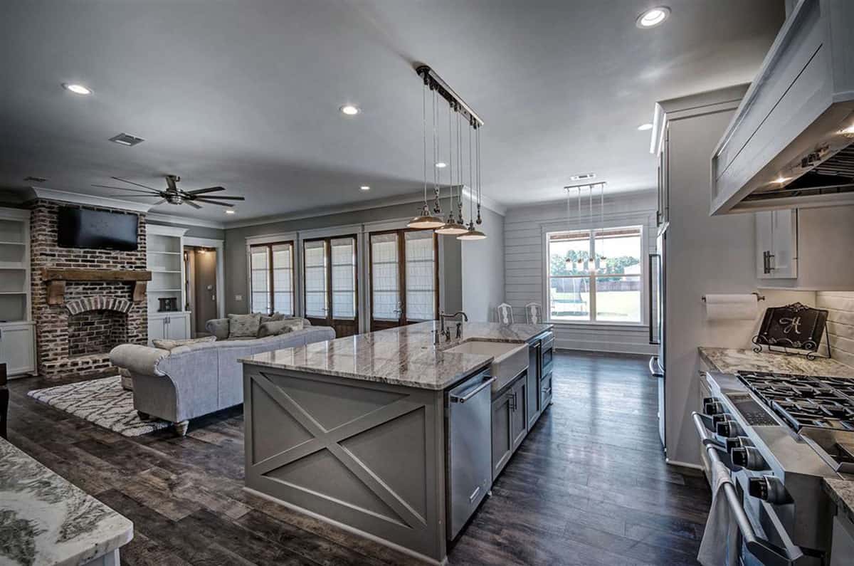 Kitchen of this 4-Bedroom,3410 Sq Ft Plan -3410