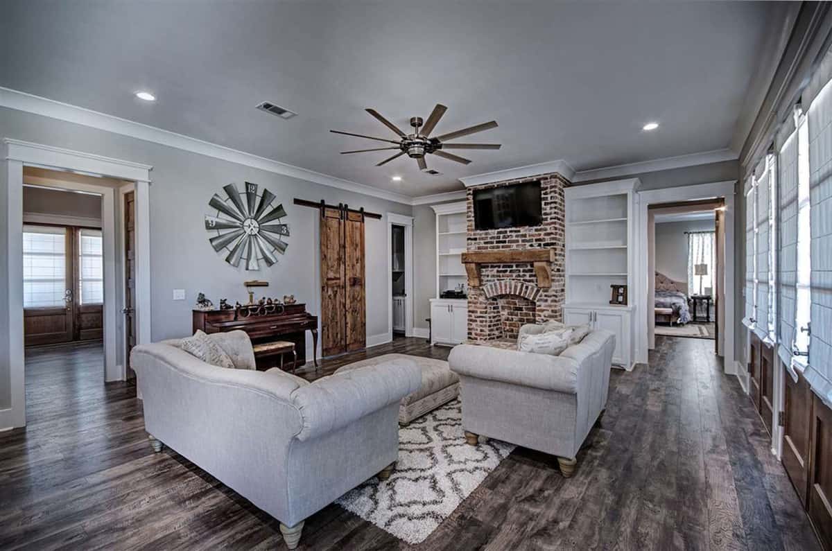 Family Room of this 4-Bedroom,3410 Sq Ft Plan -3410