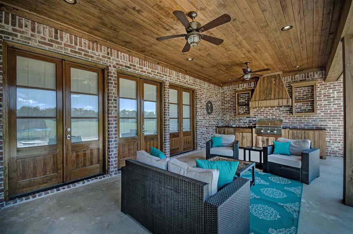 Porch of this 4-Bedroom,3410 Sq Ft Plan -3410