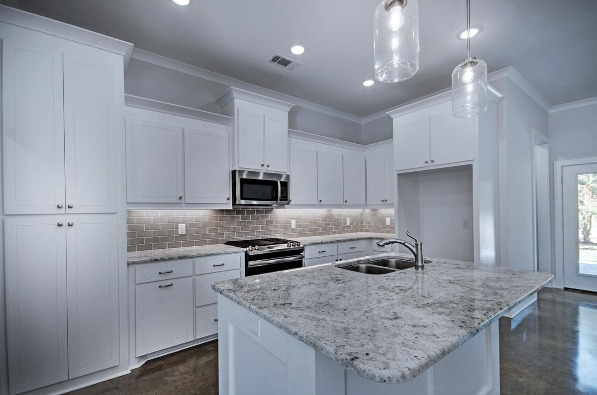 Kitchen: Kitchen Island of this 3-Bedroom,1581 Sq Ft Plan -1581