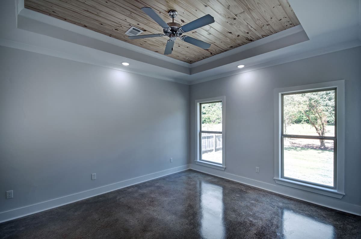 Master Bedroom of this 3-Bedroom,1581 Sq Ft Plan -1581