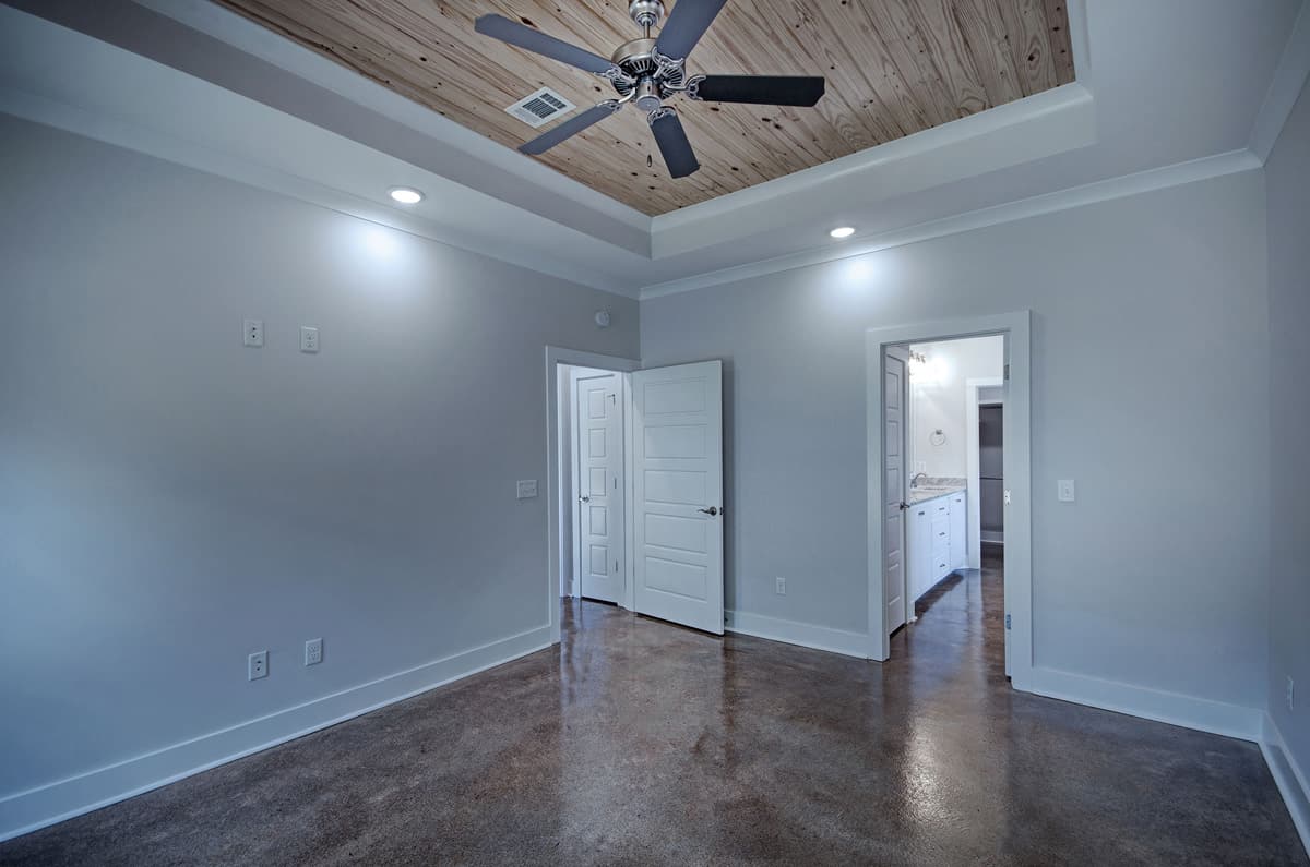 Master Bedroom of this 3-Bedroom,1581 Sq Ft Plan -1581
