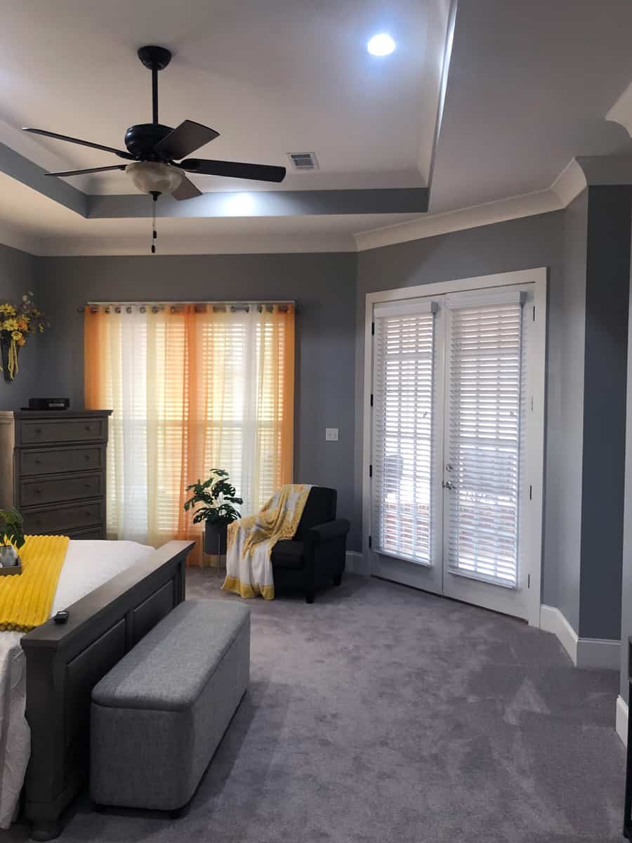 Master Bedroom of this 3-Bedroom,3329 Sq Ft Plan -140-1124
