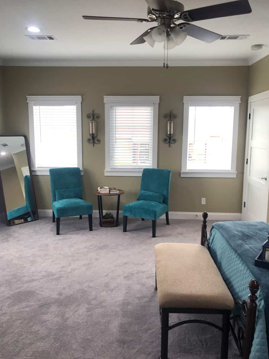 Master Bedroom of this 3-Bedroom,3329 Sq Ft Plan -140-1124
