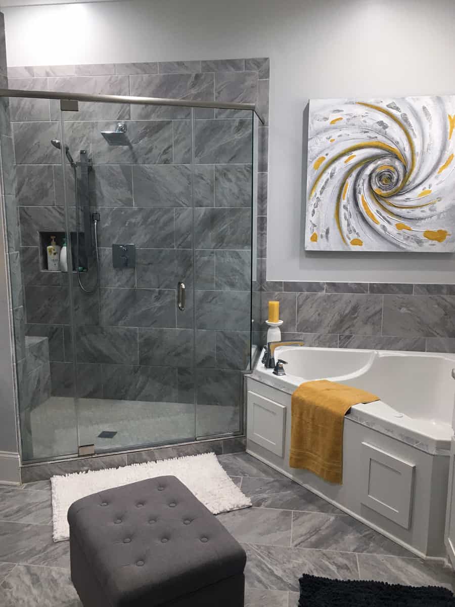 Master Bathroom: Shower of this 3-Bedroom,3329 Sq Ft Plan -140-1124