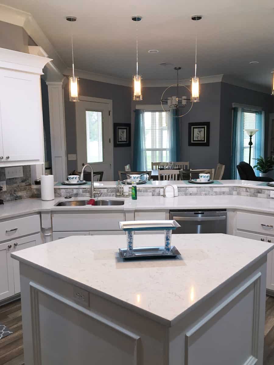 Kitchen: Kitchen Island of this 3-Bedroom,3329 Sq Ft Plan -140-1124