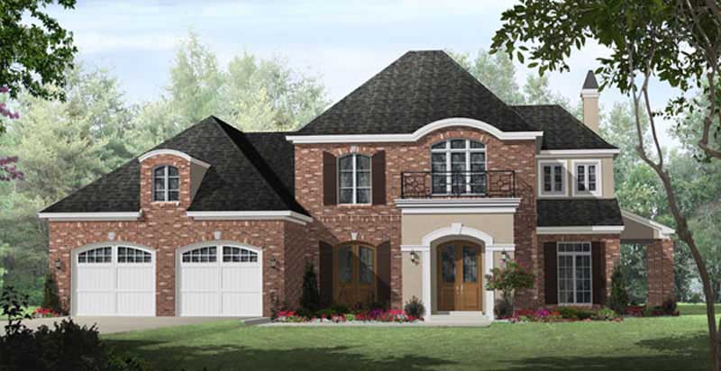 Main image for house plan # 18979