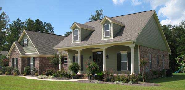 Right Side View of this 3-Bedroom,1800 Sq Ft Plan -1800