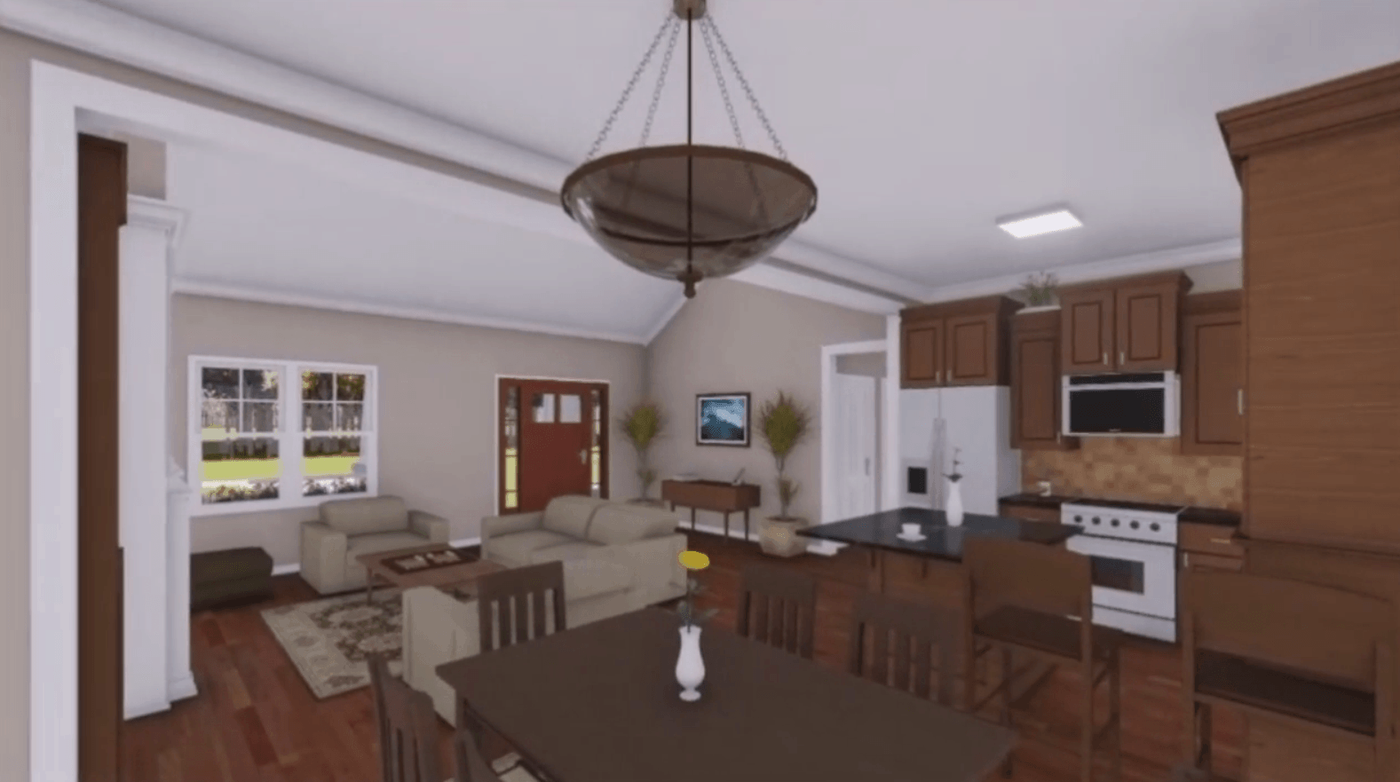 Great Room of this 3-Bedroom, 1604 Sq Ft Plan - 141-1081