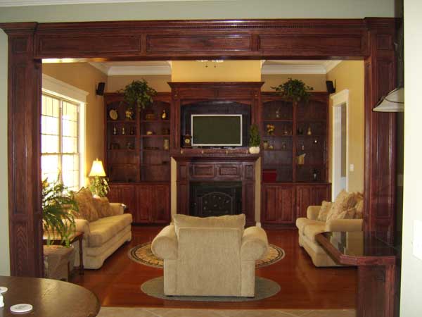 Great Room: Fireplace of this 4-Bedroom,2500 Sq Ft Plan -141-1097