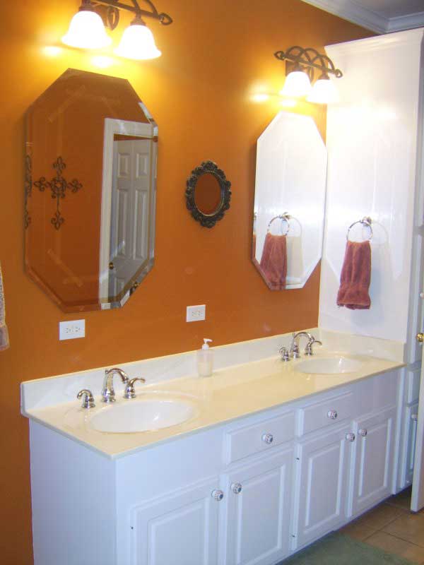 Master Bathroom: Sink/Vanity of this 3-Bedroom, 1654 Sq Ft Plan - 141-1134