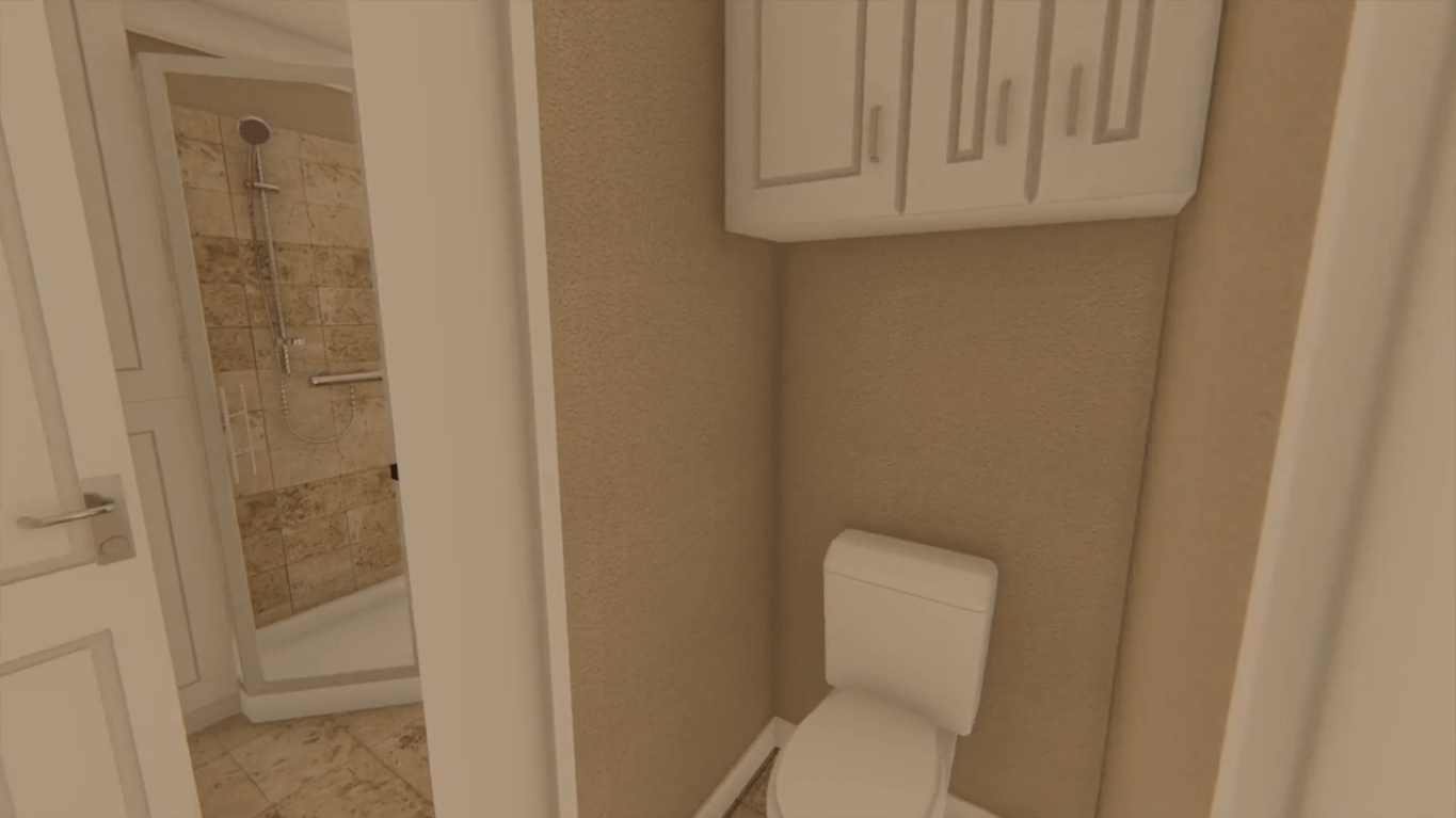 Master Bathroom of this 3-Bedroom, 1400 Sq Ft Plan - 141-1152