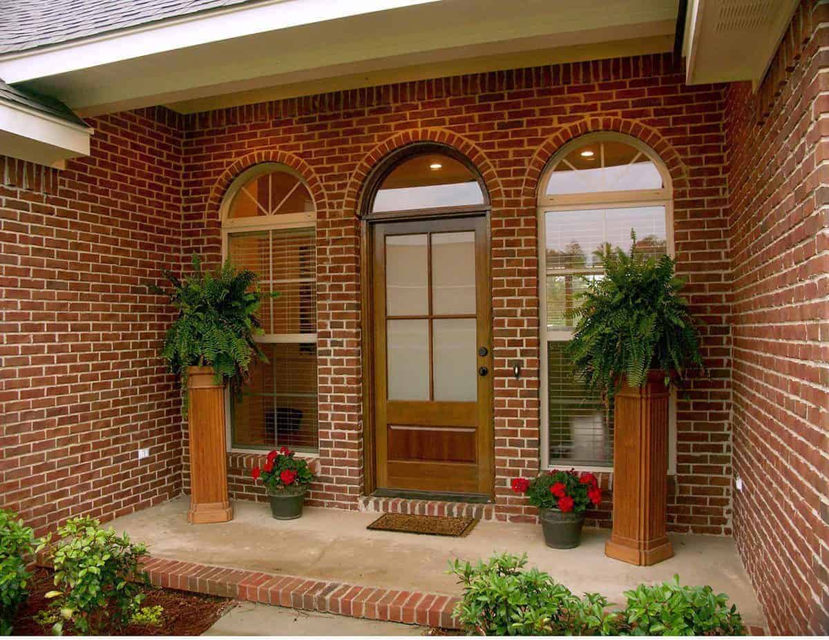 Front Door of this 3-Bedroom,1855 Sq Ft Plan -141-1153