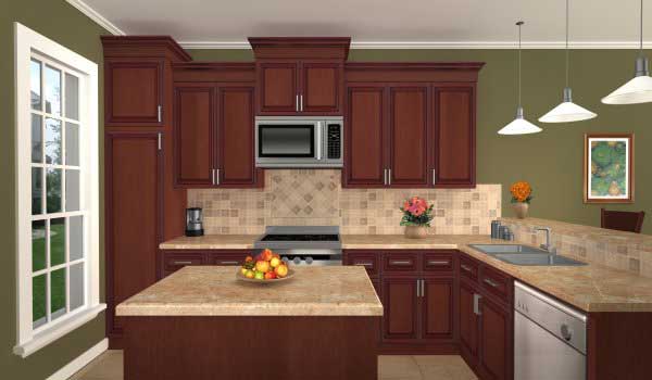 Kitchen of this 3-Bedroom, 1799 Sq Ft Plan - 141-1164