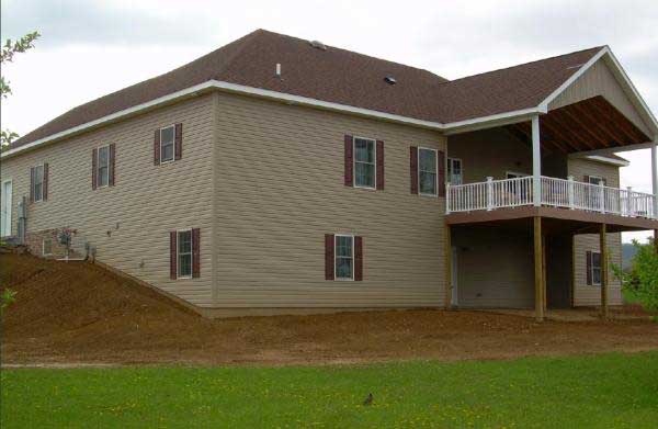 Rear View of this 3-Bedroom,1751 Sq Ft Plan -1751