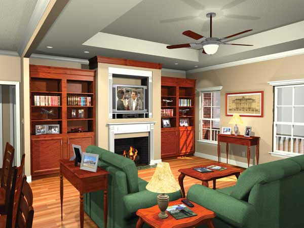 Great Room of this 3-Bedroom, 1751 Sq Ft Plan - 141-1180