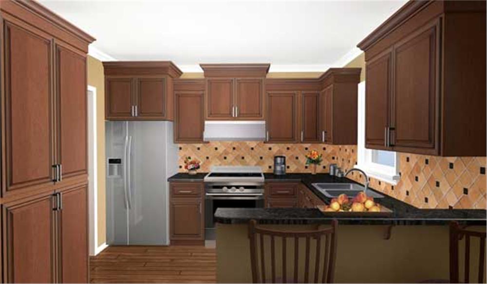 Kitchen of this 3-Bedroom, 1509 Sq Ft Plan - 141-1238