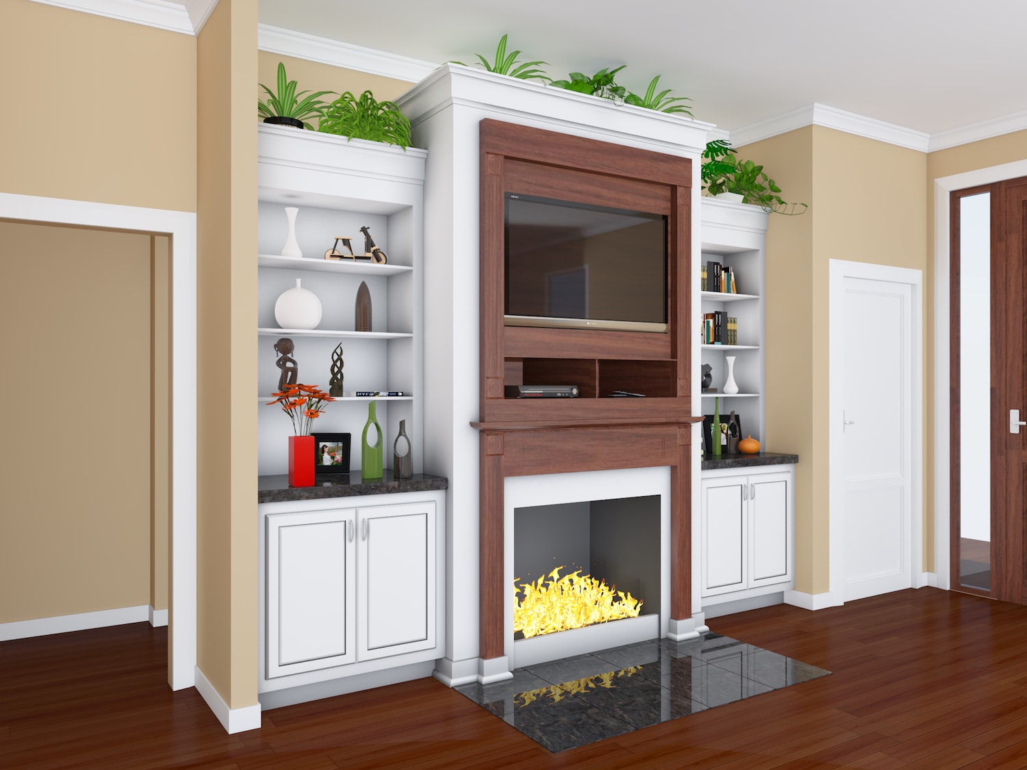 Great Room of this 3-Bedroom, 1870 Sq Ft Plan - 141-1266