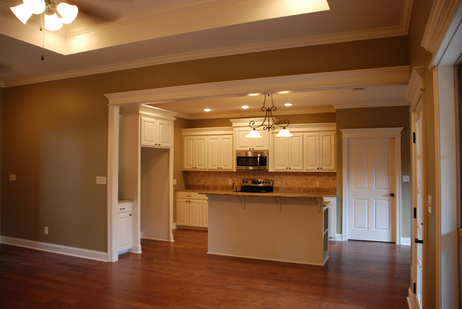 Floor Plan First Story of Ranch Plan #142-1039