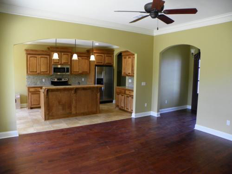 Living Room of this 3-Bedroom,1600 Sq Ft Plan -1600