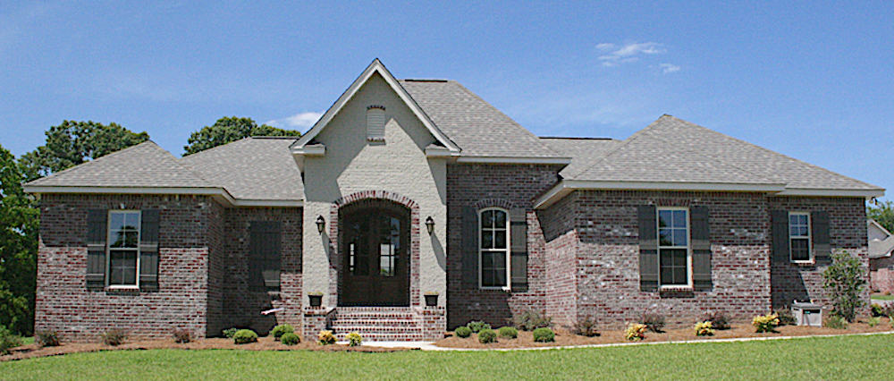 Acadian House (#142-1066) at The Plan Collection.