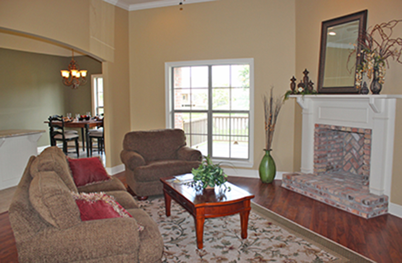 Living Room of this 3-Bedroom,1952 Sq Ft Plan -1952