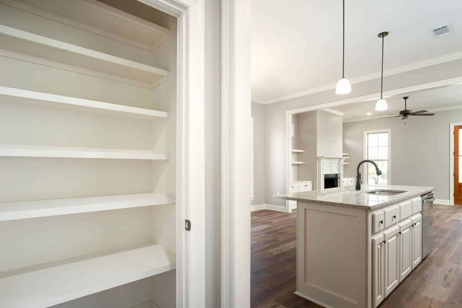 Storage and Closets of this 3-Bedroom,1450 Sq Ft Plan -142-1123