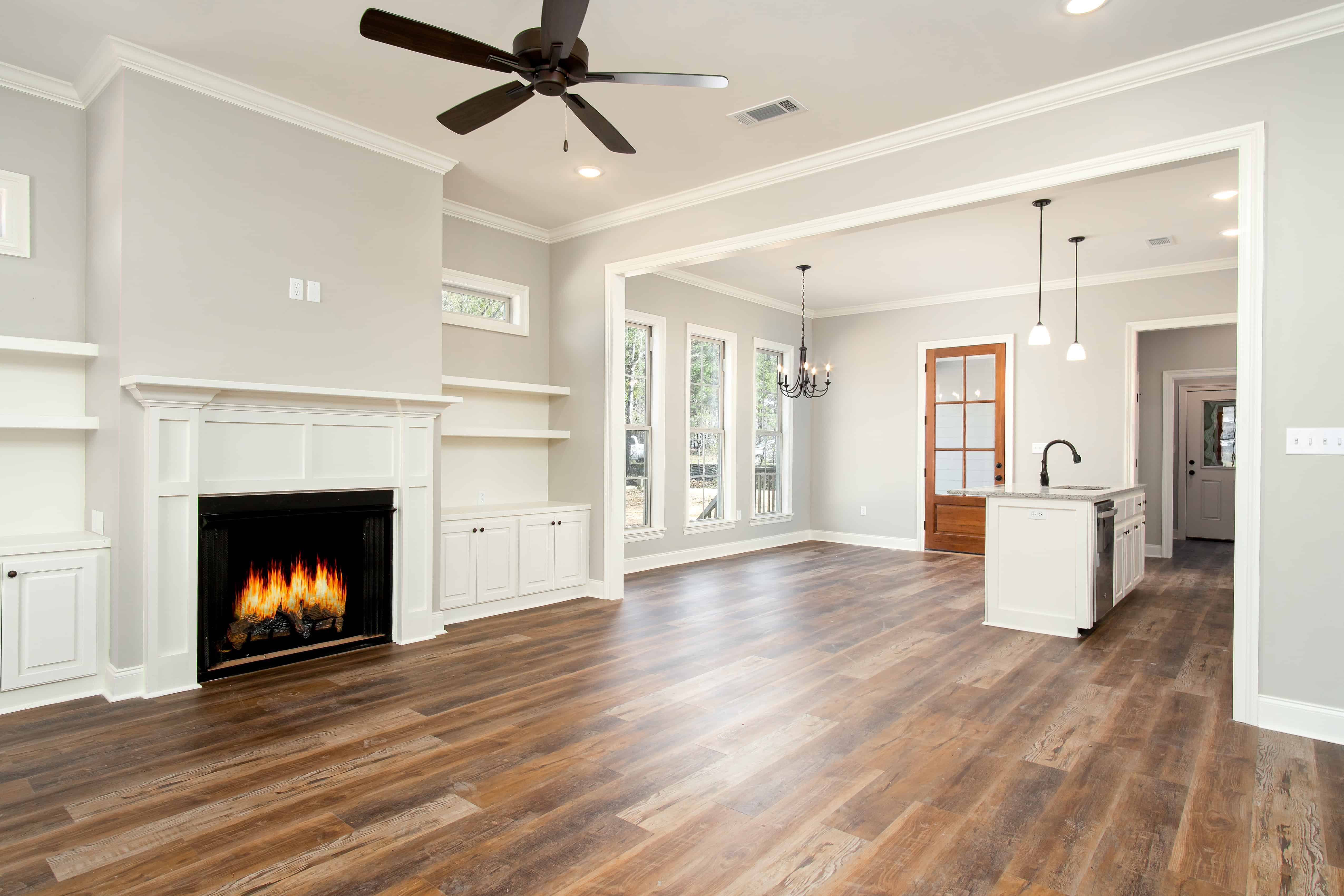 Great Room of this 3-Bedroom, 1450 Sq Ft Plan - 142-1123