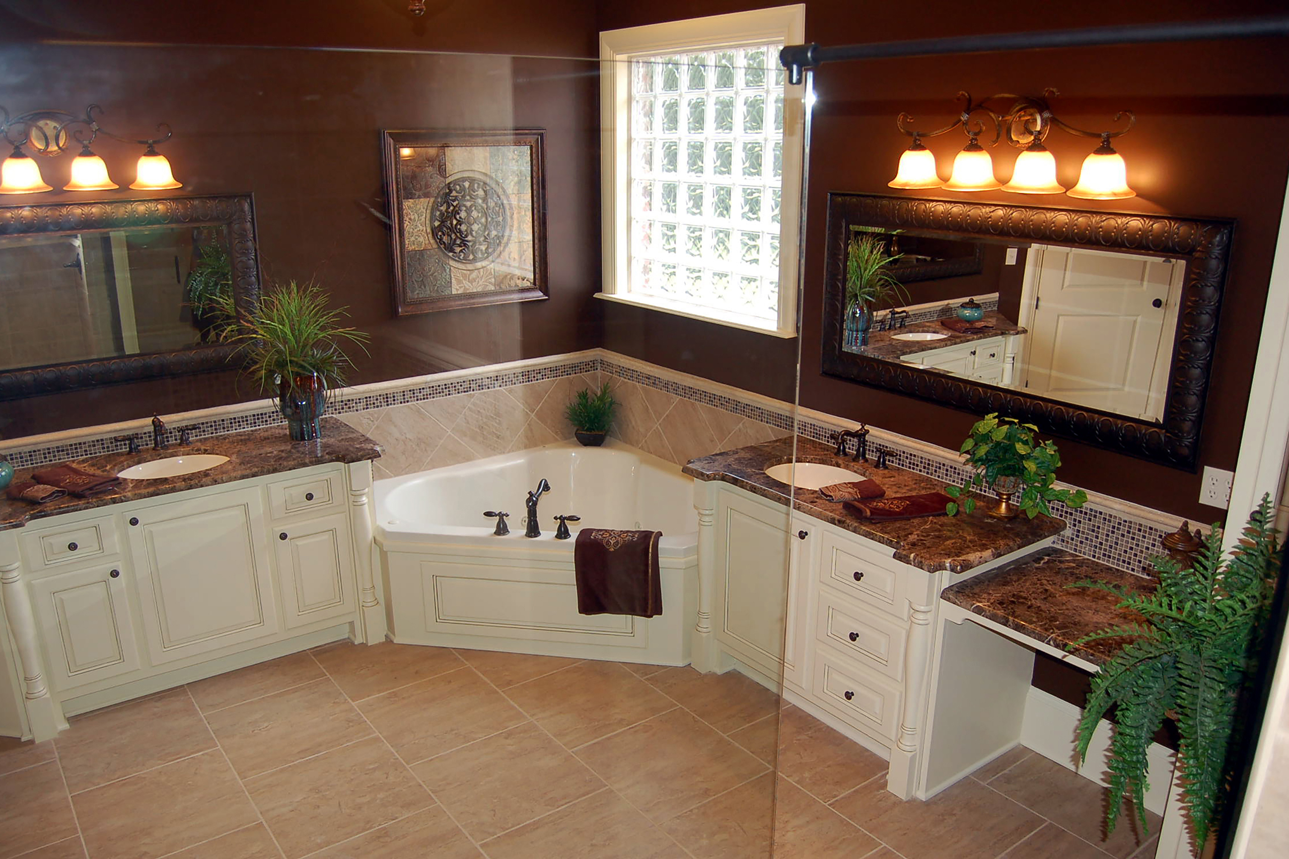 Master Bathroom of this 5-Bedroom,3891 Sq Ft Plan -3891