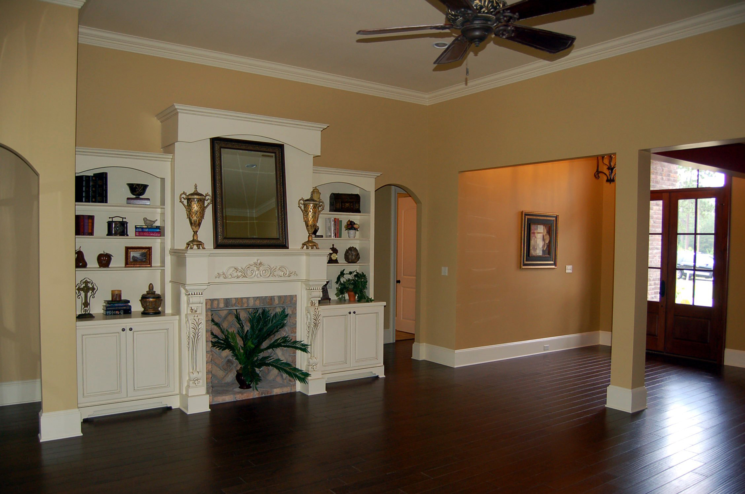 Living Room of this 5-Bedroom,3891 Sq Ft Plan -3891