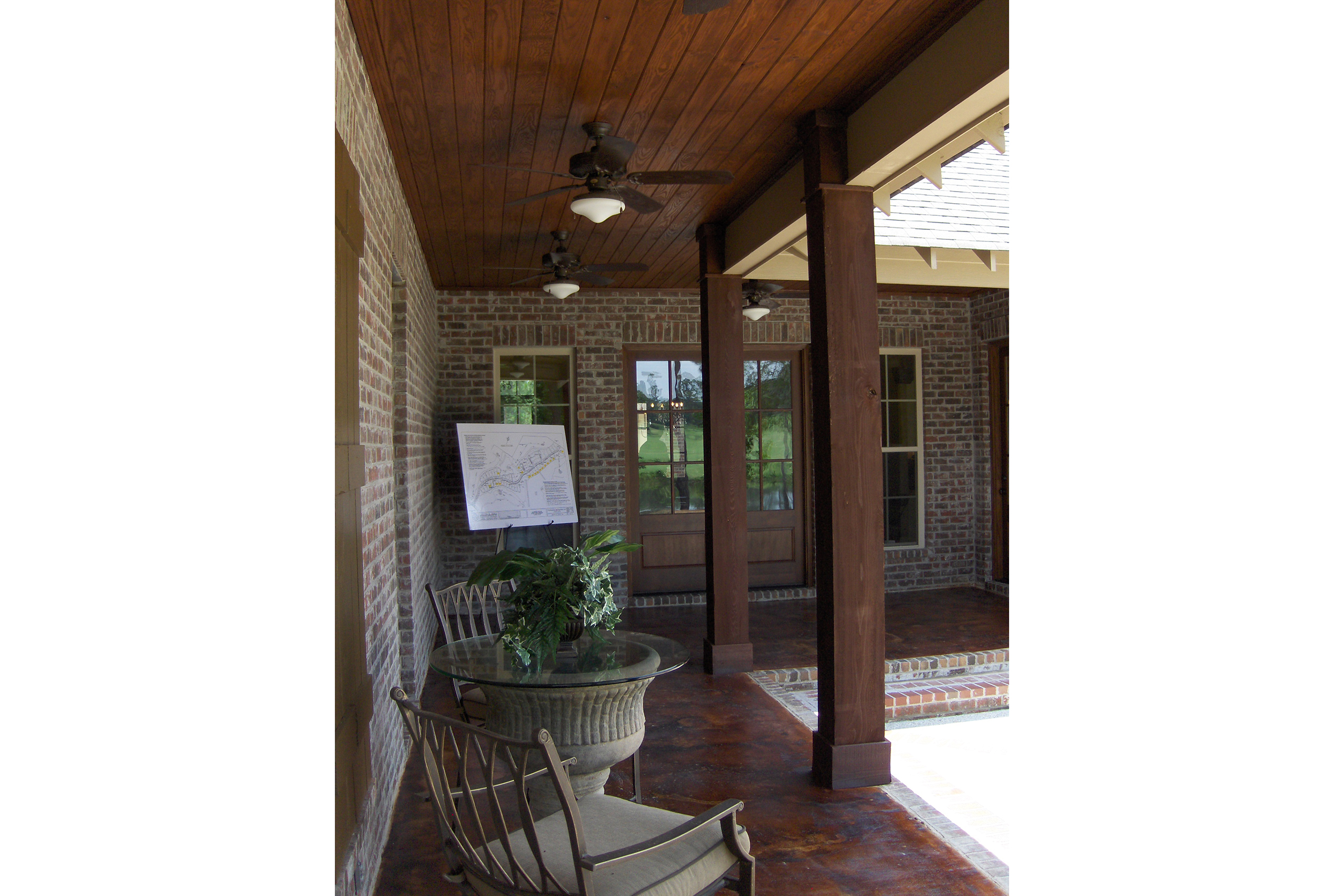 Porch of this 5-Bedroom,3891 Sq Ft Plan -3891