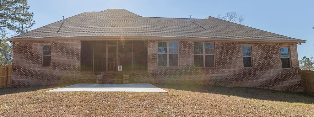 Rear View of this 4-Bedroom,3287 Sq Ft Plan -3287