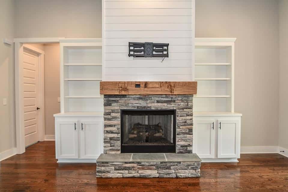 Great Room: Fireplace of this 3-Bedroom,2469 Sq Ft Plan -142-1166