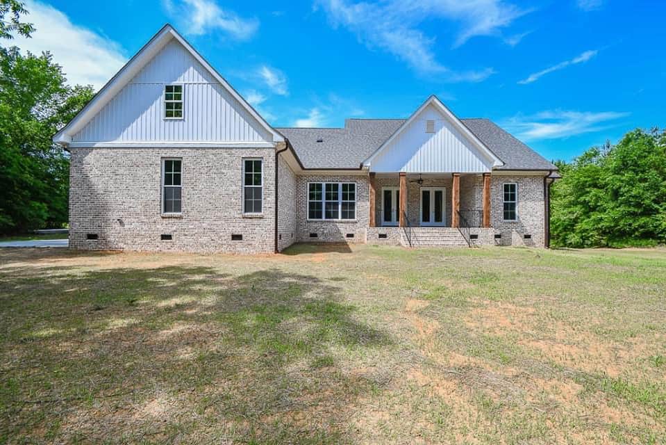 Rear View of this 3-Bedroom,2469 Sq Ft Plan -142-1166