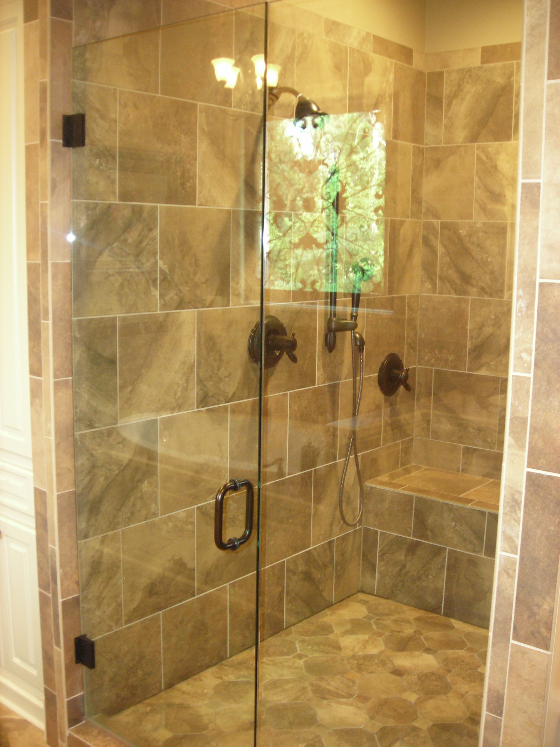 Master Bathroom: Shower of this 3-Bedroom,2597 Sq Ft Plan -2597