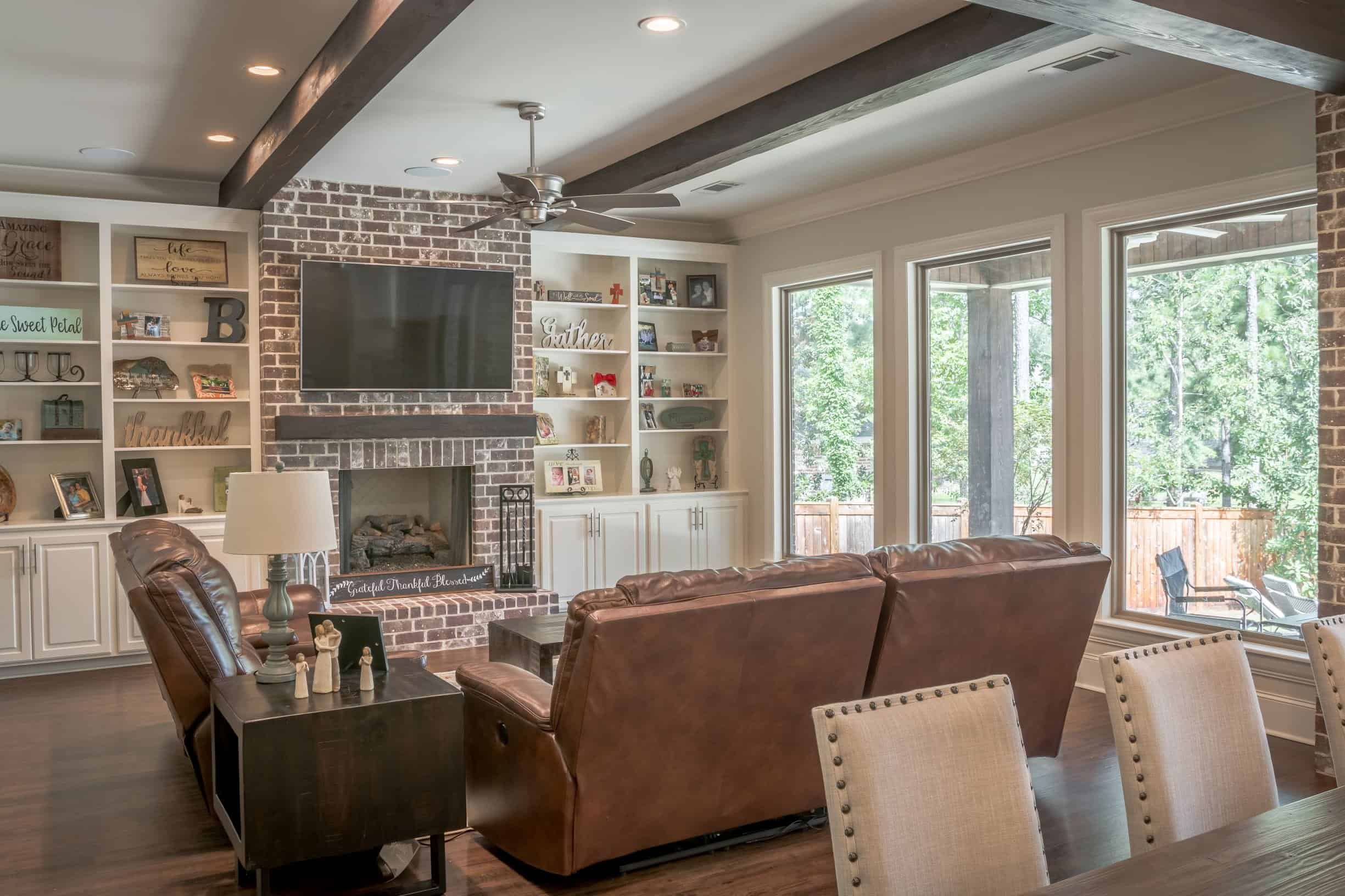 Great Room: Fireplace of this 3-Bedroom,2487 Sq Ft Plan -2487
