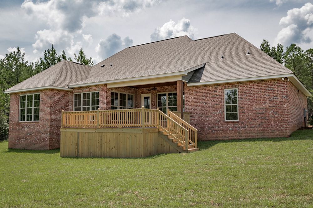 Rear View of this 4-Bedroom,2329 Sq Ft Plan -2329