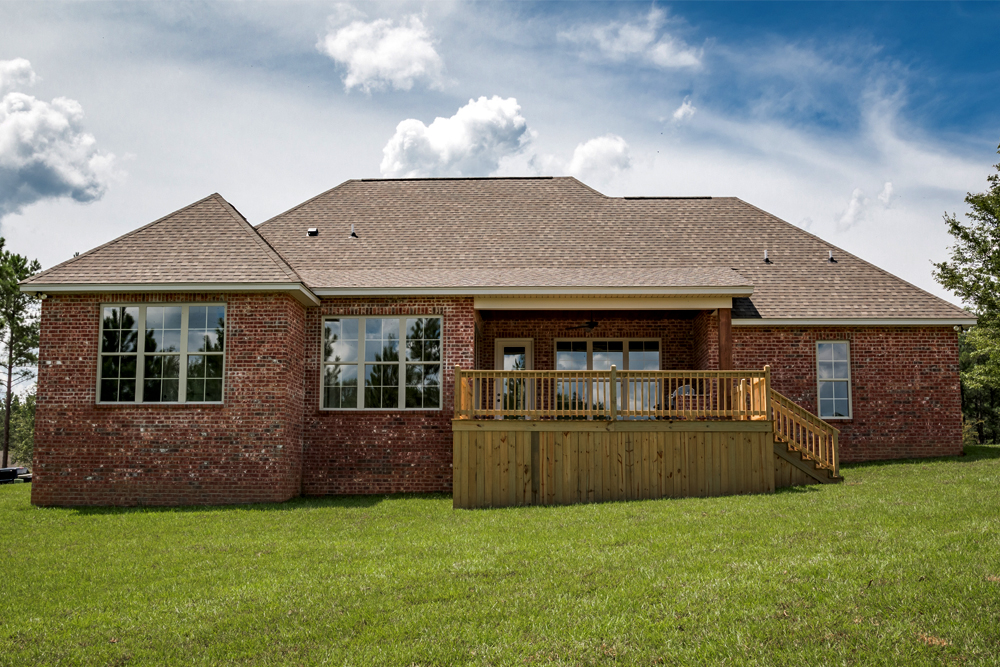 Rear View of this 4-Bedroom,2329 Sq Ft Plan -2329