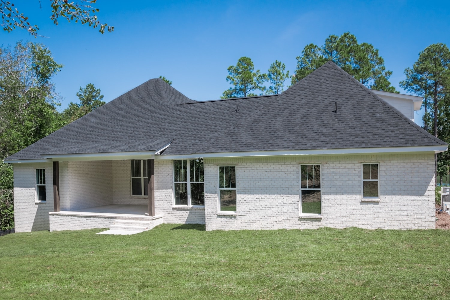 Rear View of this 3-Bedroom,2073 Sq Ft Plan -2073