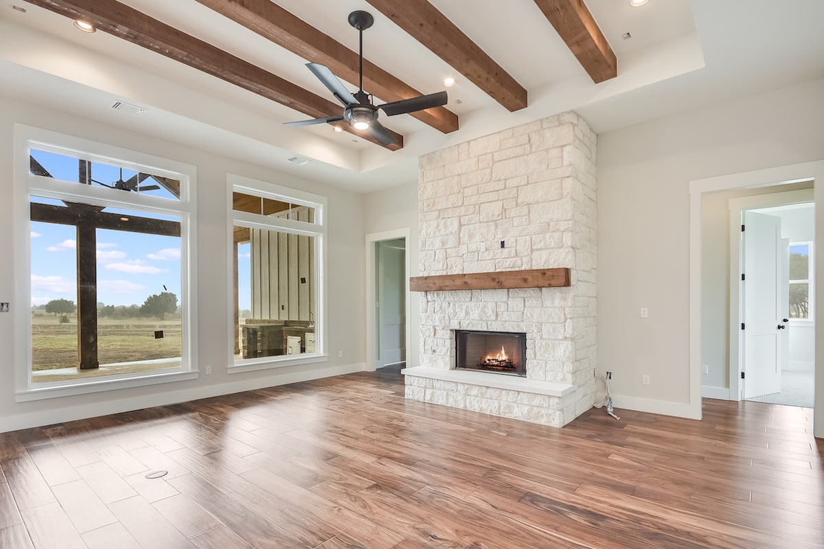 Living Room of this 5-Bedroom,3311 Sq Ft Plan -3311