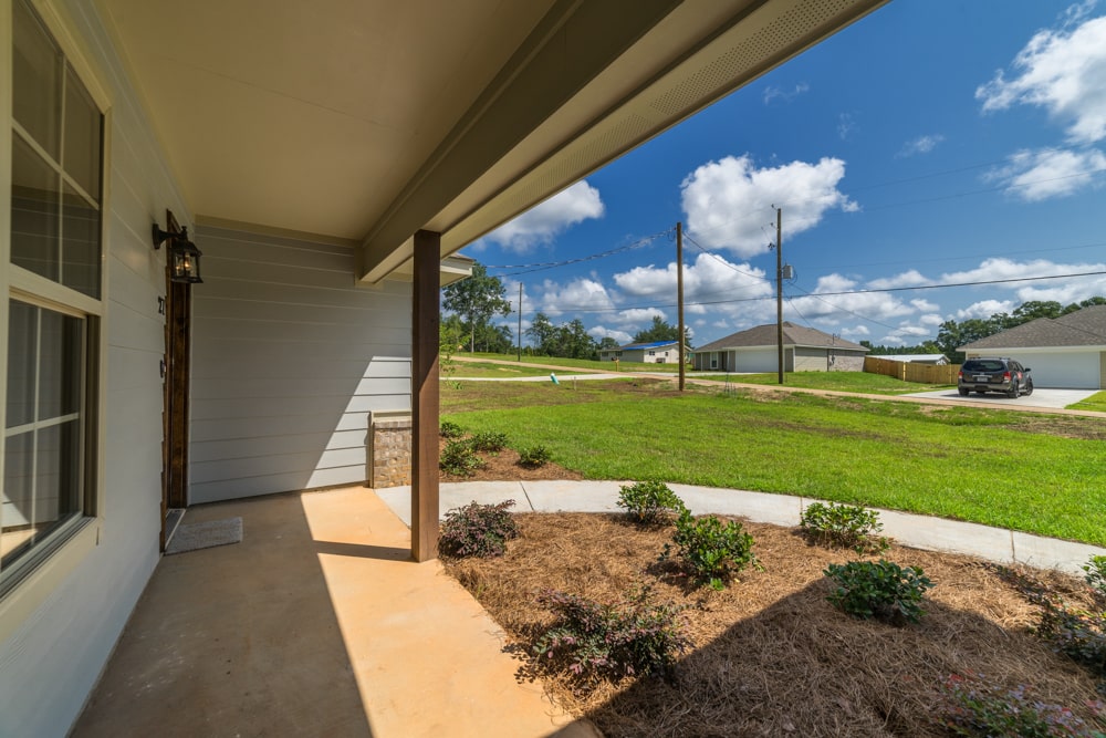 Porch of this 3-Bedroom,1232 Sq Ft Plan -1232