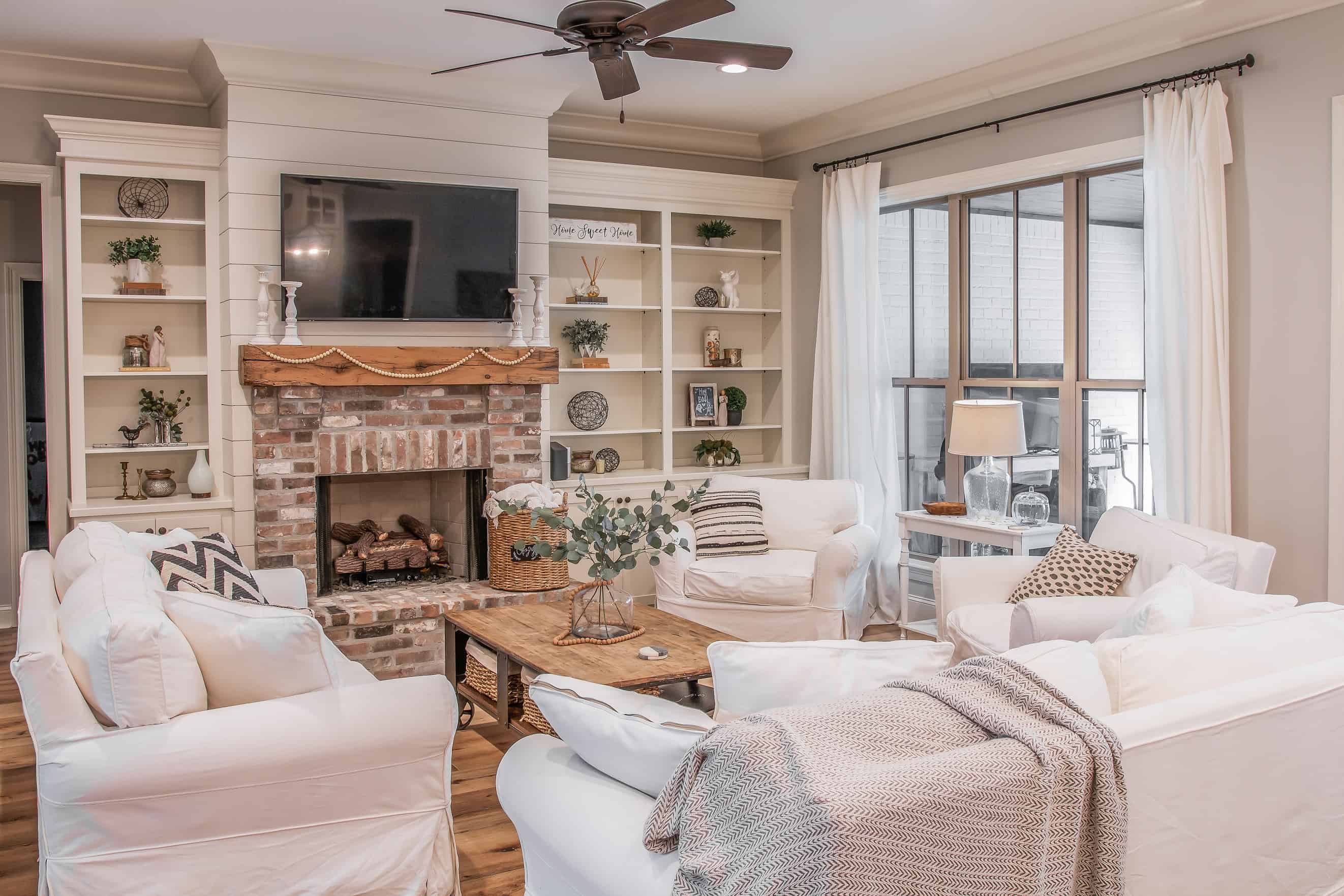 Great Room: Fireplace of this 4-Bedroom,2373 Sq Ft Plan -2373