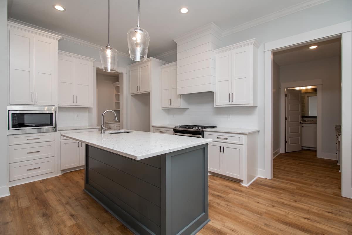 Kitchen: Kitchen Island of this 3-Bedroom,2044 Sq Ft Plan -142-1223