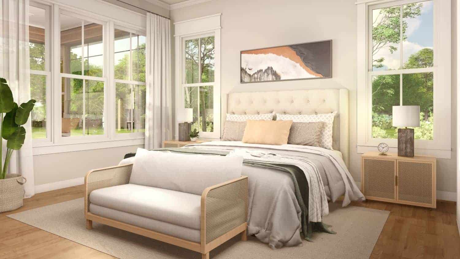 Bedroom of this 3-Bedroom,2589 Sq Ft Plan -142-1238