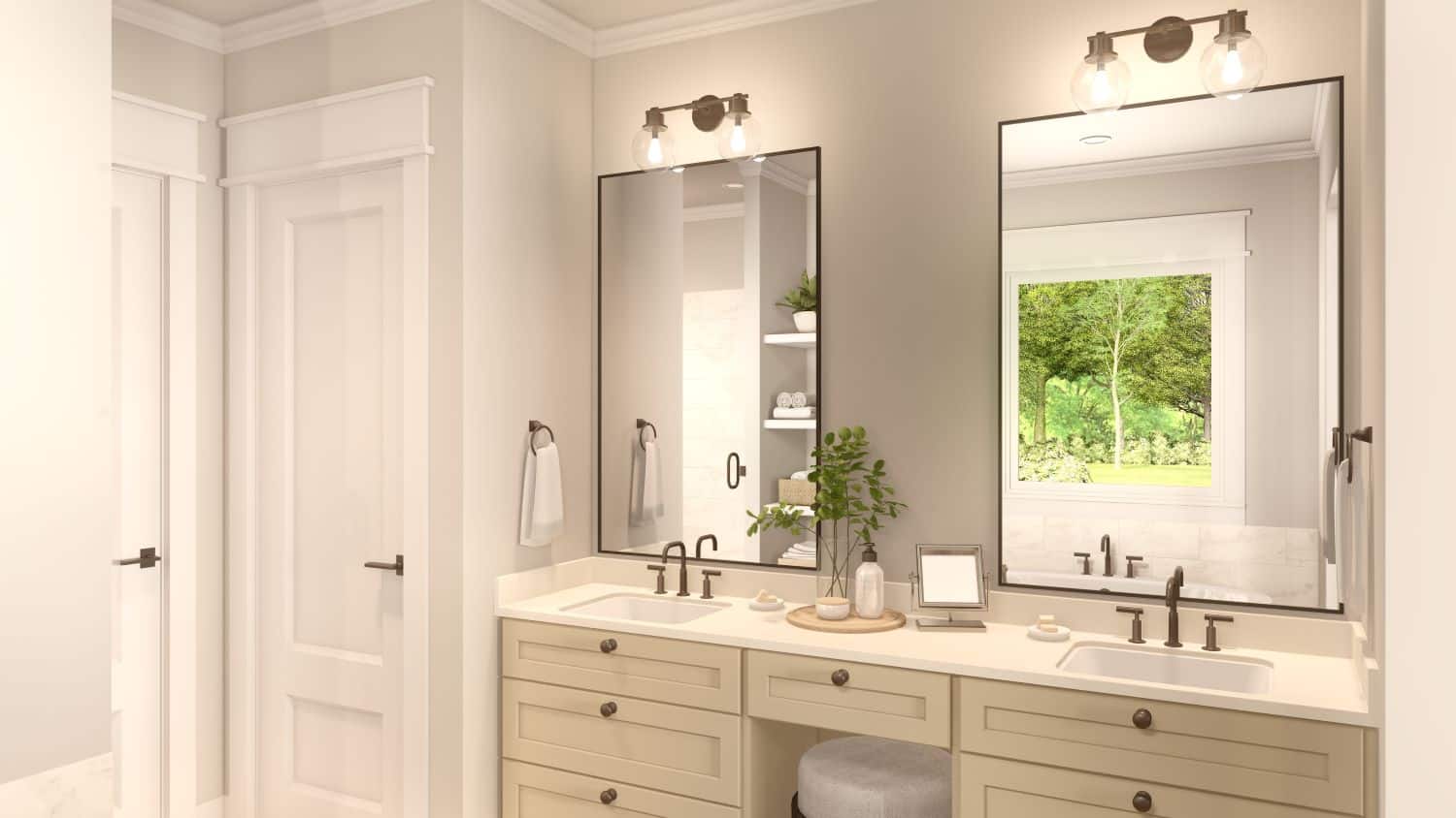 Master Bathroom: Sink/Vanity of this 3-Bedroom,2589 Sq Ft Plan -142-1238