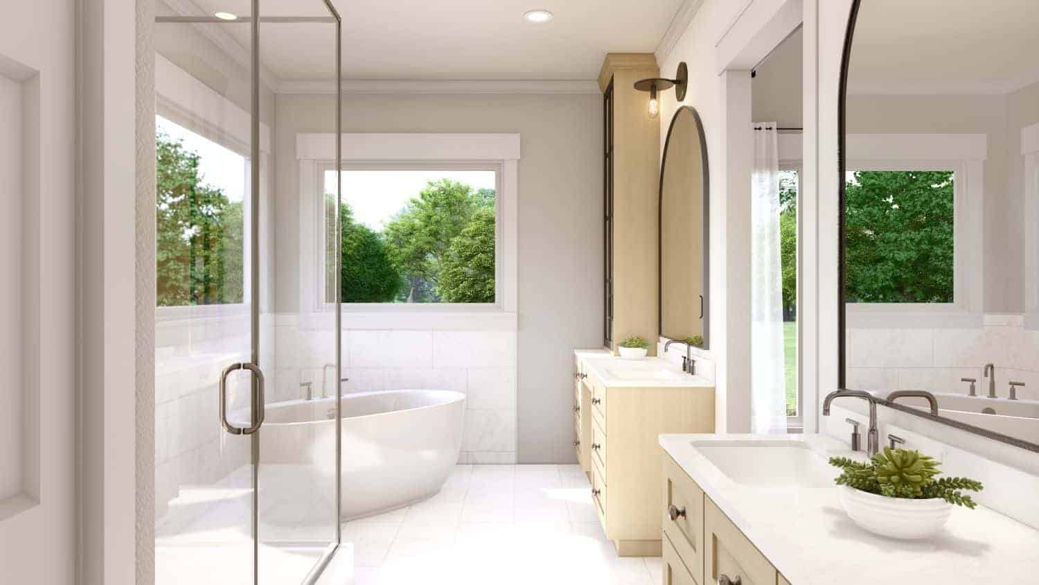 Master Bathroom of this 3-Bedroom,2454 Sq Ft Plan -142-1242