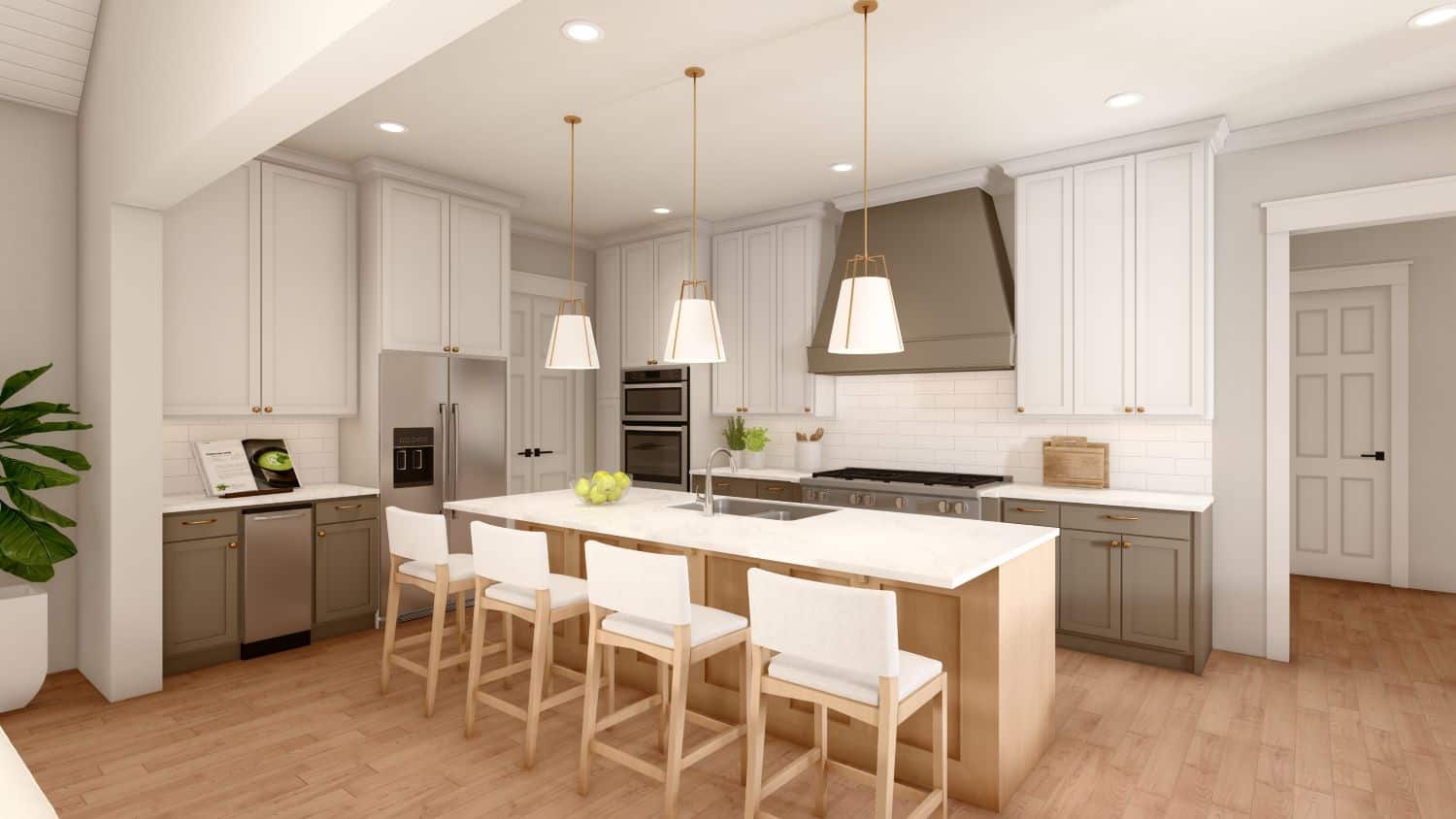 Kitchen of this 3-Bedroom,2454 Sq Ft Plan -142-1242