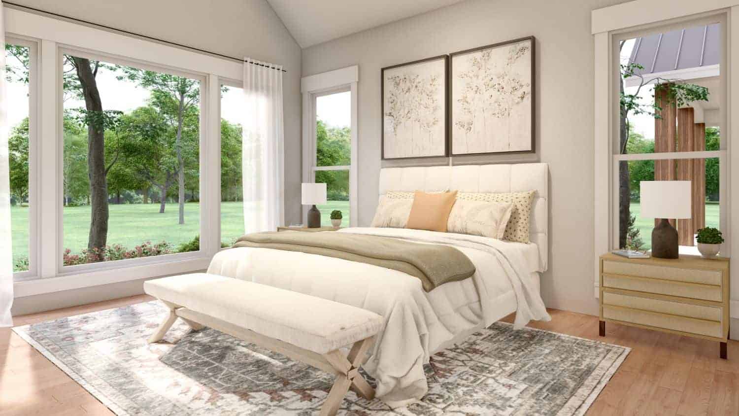 Bedroom of this 3-Bedroom,2454 Sq Ft Plan -142-1242