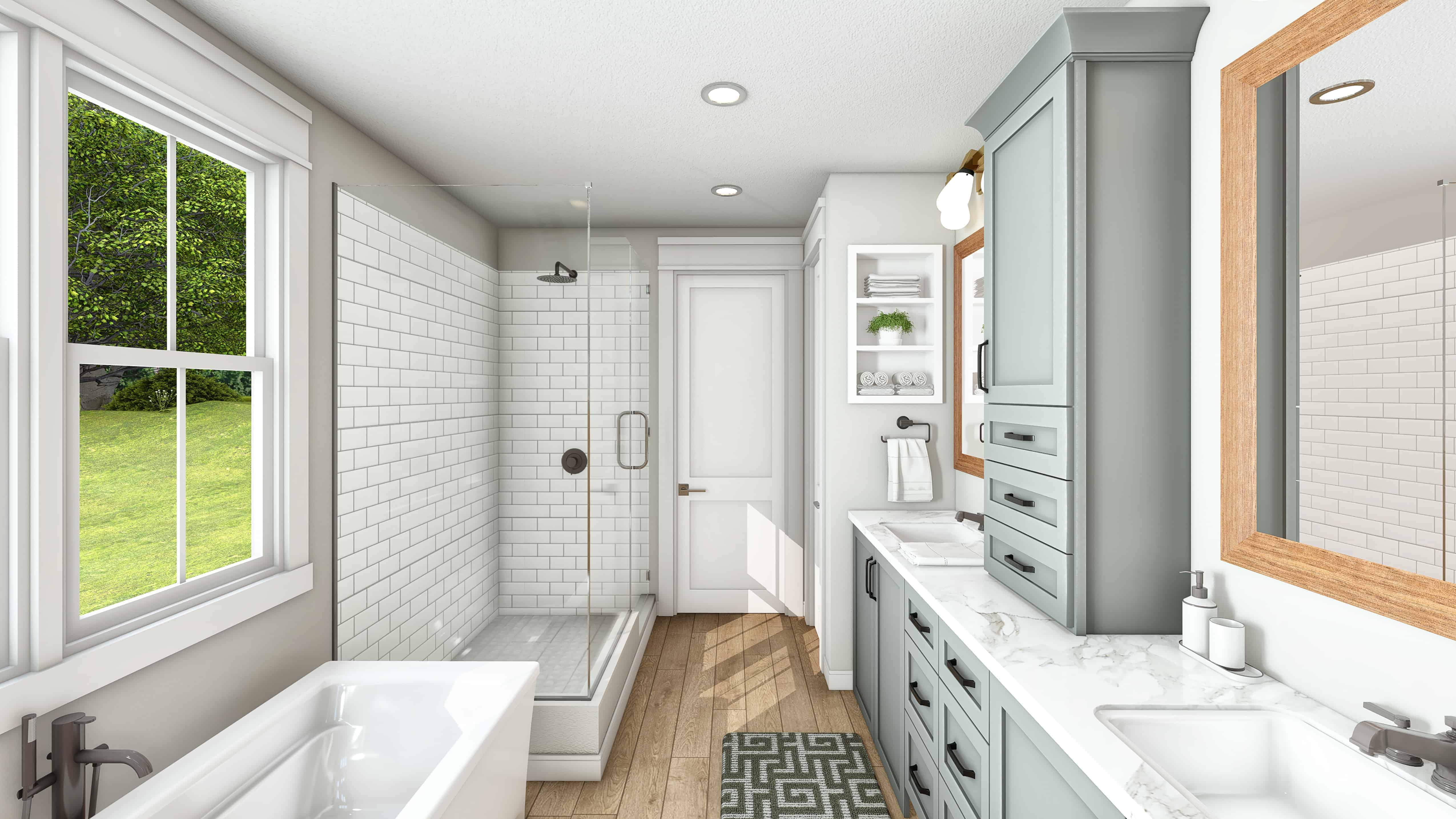 Master Bathroom of this 4-Bedroom,2992 Sq Ft Plan -142-1269