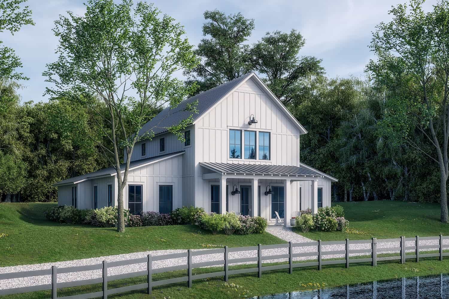 Front View of this 4-Bedroom,2392 Sq Ft Plan -142-1269